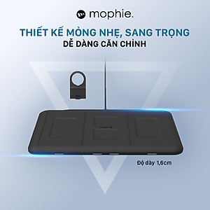 Đế sạc không dây Mophie 4in1 - Hàng chính hãng