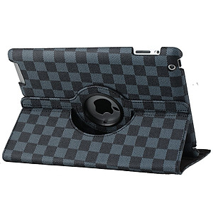 Bao da Caro cho iPad Mini 4 / Mini 5 Xoay 360 hiệu HOTCASE (Smartsleep, chế độ gập đa dạng) - Hàng Nhập Khẩu