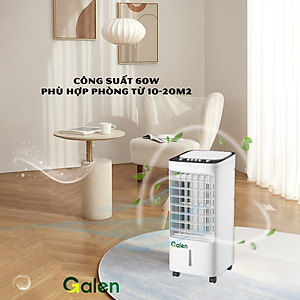 Quạt Điều Hòa Làm Mát Không Khí Galen G020 Công Suất 65W, Công Nghệ Nhật Bản, Tiết Kiệm Điện Năng - Hàng Chính Hãng