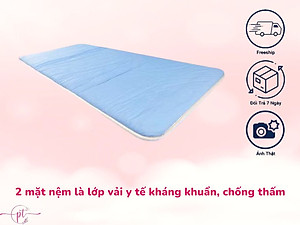 SALE SỐC NỆM VĂN PHÒNG- ĐỆM NGỦ VĂN PHÒNG CHỐNG THẮM NƯỚC 75 X 180 X 3CM ( GIAO MÀU NGẪU NHIÊN )