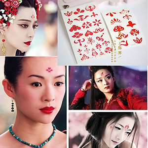 770 Hình xăm dán tatoo mặt cười icon emoji vui nhộn võ tắc thiên dán tay mặt trán