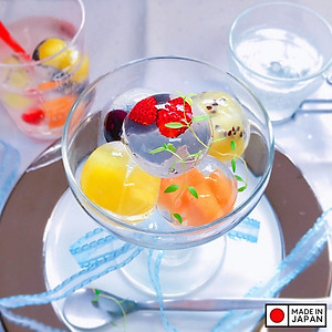 Combo 04 Khay làm đá đa dụng Kokubo viên hình cầu - Hàng nội địa Nhật