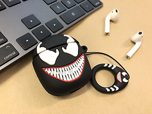 AIRPODS CASE BAO CASE SILICON VỎ ỐP SILICON BẢO VỆ CHO TAI NGHE AIRPODS 1, AIRPODS 2, AIRPODS PRO HÌNH VENOM