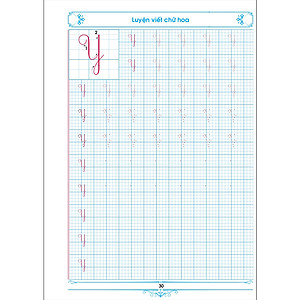  Luyện viết chữ hoa cỡ nhỏ theo nhóm (Theo chương trình mới  dành cho học sinh tiểu học )
