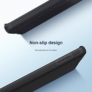 Ốp lưng chống sốc cho Samsung Galaxy S22 Ultra bảo vệ Camera hiệu Nillkin Camshield Pro chống sốc cực tốt, chất liệu cao cấp, có khung và nắp đậy bảo vệ Camera - hàng nhập khẩu