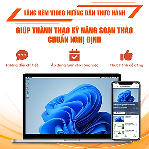 Sách PowerPoint Tin Học Văn Phòng Từ Cơ Bản Đến Nâng Cao Cho Người Đi Làm + Tặng Kèm Video Hướng Dẫn