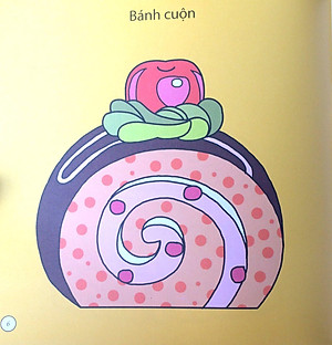 Sách Bé Tô Màu - Bánh Kem Xinh Xắn (Tái Bản 2018)