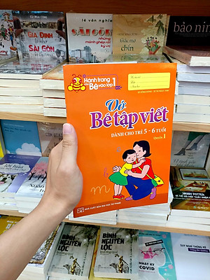 Sách Hành Trang Cho Bé Vào Lớp 1 - Vở Bé Tập Viết - Dành Cho Trẻ 5- 6- Tuổi - Quyển 1 - Tái Bản