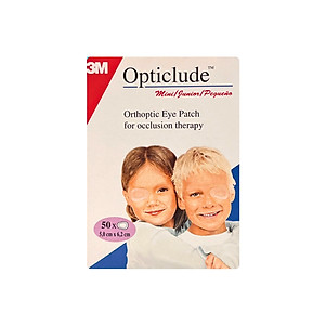 Combo 20 miếng dán mắt hỗ trợ nhược thị trẻ em 3M 1537 cỡ bé - Cho trẻ dưới 4 tuổi | Xuất xứ Ba Lan