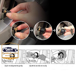 Cảm Biến Áp Suất Lốp TPMS Van Ngoài Có Cảnh Báo Giọng Nói Tiếng Việt - Năng Lượng Mặt Trời, Không Dây, Màn Hình LCD - Hàng Chính Hãng