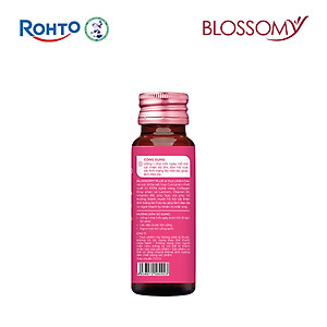 Nước uống collagen giúp sáng da, dạ dày khỏe Blossomy lốc 10 chai x 50ml