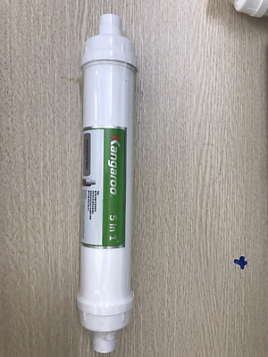 Hàng chính hãng LÕI LỌC NƯỚC KANGAROO HYDROGEN SỐ 10 OMEGA 5 IN 1 (5in1) có thể dùng cho: KG100HU, KG100HU+, KG100MED, KG100EED, KG100EED IoT, KG100HK, KG10A4, KG100HP, KG100HG Các dòng mới: KG100HED IoT, KGY1MED