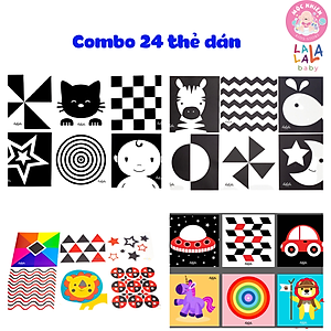Bộ Thẻ Zigzag Lalala Baby Kích Thích Thị Giác Trí Não Cho Trẻ Sơ Sinh (0-12 Tháng)