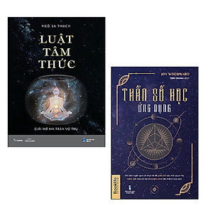 Combo 2 cuốn: Luật Tâm Thức + Thần Số Học Ứng Dụng < Bộ sách cởi mở để thức tỉnh >