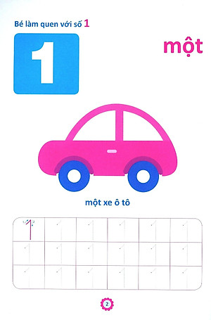 Chuẩn Bị Cho Bé Vào Lớp 1 - Tập Đếm Và Tập Viết (Tái Bản 2020)