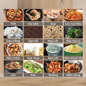 Nồi Áp Suất Điện Olivo PC60 Ruột Inox 6L Thương Hiệu Mỹ Gồm 16 Chức Năng Công Suất 1000 W - Hàng Chính Hãng