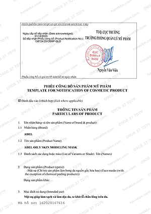 Bột Mặt Nạ Dẻo Oily Cho Da Dầu Se Khít Lỗ Chân Lông ADEL Hàn Quốc 1kg