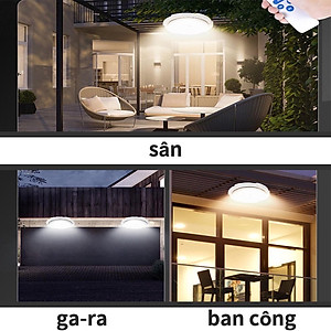 Đèn năng lượng mặt trời 400W 500W Đèn trần năng lượng mặt trời, Đèn LED ban công,
