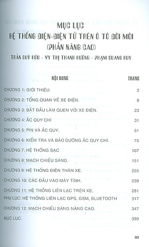 Hệ Thống Điện - Điện Tử Trên Ô Tô Đời Mới (Phần Nâng Cao) - Trần Qúy Hữu, Vy Thị Thanh Hường, Phạm Quang Huy 