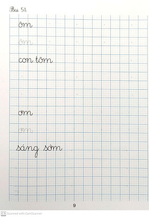 Vở Viết Đúng, Viết Đẹp 1 - Tập 2