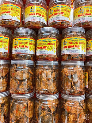 Đặc sản Phan Thiết - Mực Rim Me Đã Chế Biến Ăn Liền Gói 50 Gram Sản Phẩm Trải Nghiệm Là Món Ăn Ngon Ơi Là Ngon. Hạn Sử Dụng 6 Tháng Kể Từ Ngày Đặt Hàng - OCOP 4 Sao