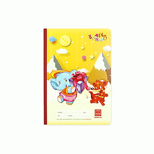 Vở Ô ly 48 trang School Bạn nhỏ Plus 0509P (10 quyển)