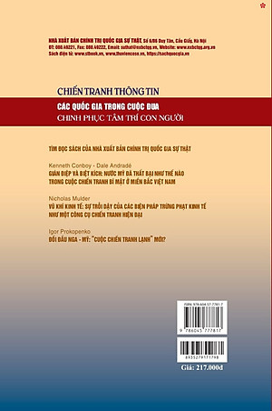 Chiến tranh thông tin các quốc gia trong cuộc đua chinh phục tâm trí con người - bản in 2025