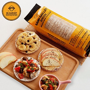 Bánh Gạo Lứt Ăn Kiêng Giảm Cân DK Harvest (170g/18 bánh) - 3 Vị (Lứt Huyết Rồng, Yến Mạch, Lứt Tím Than)