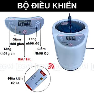 Nồi xông hơi điện tại nhà xông hơi khử trùng thư giãn Spa tại gia tích hợp remote điều khiển từ xa Legaxi