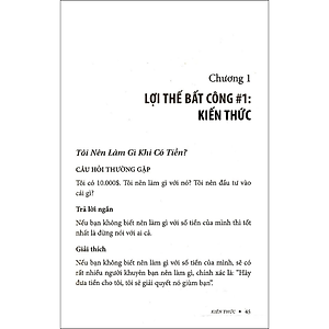 Sách Lợi thế bất công - Sức mạnh của giáo dục tài chính