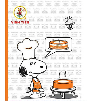 Lốc 5 Tập Snoopy 4 Ôly 200 Trang - Mẫu Ngẫu Nhiên