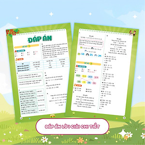 Sách Phiếu ôn hè Toán lớp 4