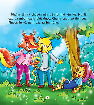 Truyện Cổ Tích Thế Giới Hay Nhất - Pinochio Cậu Bé Người Gỗ (Tái Bản)