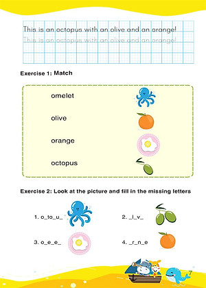 Sách Luyện Viết Chữ Nhớ Từ Vựng - English Writing My Phonics Grade 2