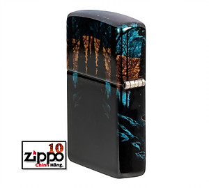 Bật lửa Zippo 46252 Moonlight Wolf Design - Chính hãng 100%