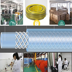 Bộ dây vòi xịt nước rửa xe, tưới cây . tăng áp 3 lần, loại 7m, 10m 206701-2 đầu đồng,cút+ tặng mở chai