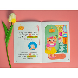 Combo (10 Tập): Truyện tranh song ngữ Việt-Anh cho bé