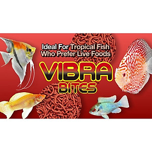Thức ăn HIKARI VIBRA BITES - Thức ăn cao cấp cho cá Đĩa -Thần Tiên -Phượng Hoàng - Cá nhiệt đới - Cám HIkari