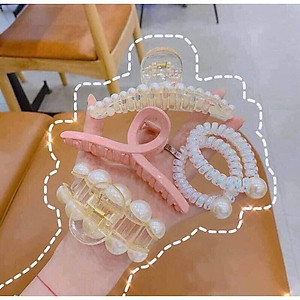 SET KẸP TÓC 5 MÓN NHIỀU KIỂU SIÊU SANG CHẢNH