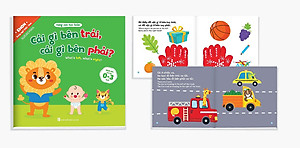 Bộ Ehon toán học đầu đời cho bé từ 0-3 tuổi (8 cuốn) - Cùng con học toán (song ngữ Việt Anh) - Tặng vòng dâu tằm may mắn cho bé - Sách online Bùi Thị Anh