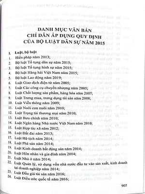 Chỉ dẫn tra cứu áp dụng Bộ luật Dân sự năm 2015 (Tái bản lần thứ nhất có sửa đổi bổ sung)