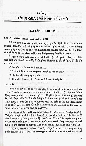 Bài tập Kinh tế vi mô chọn lọc (dùng trong các trường đại học, cao đẳng khối kinh tế)