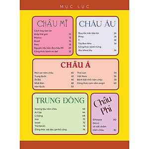 Sách Ẩm Thực Năm Châu Xưa Và Nay