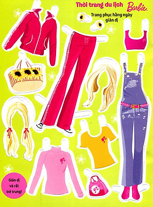 Sách Thiết Kế Thời Trang Barbie - Thời Trang Du Lịch