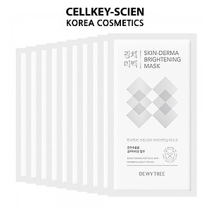 Mặt Nạ Ngọc Trai Dưỡng Trắng Da Cấp Ẩm Và Chống Lão Hóa Dewytree Skin Derma Brightening Mask 23g (1 Miếng)