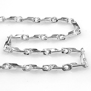 Dây Chuyền Nam Bạc Ta Kiểu Dây Đinh Bạc Hiểu Minh DBN055