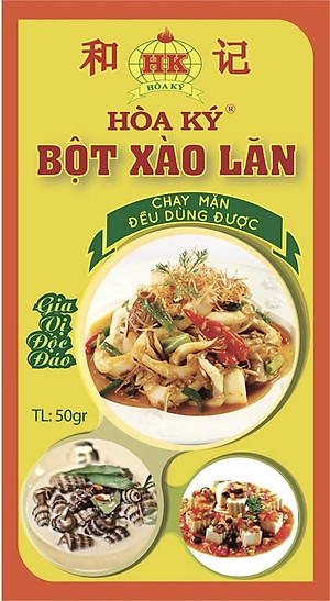 BỘT XÀO LĂN HOÀ KÝ 50gr