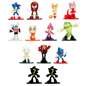 Đồ Chơi Mô Hình Sưu Tầm Sonic The Hedgehog 1.65 Inch - Nano Metalfigs Blind Bag - Jada Toys (Mẫu Sản Phẩm Bên Trong Là Ngẫu Nhiên)