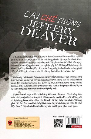 Sách Cái Ghế Trống (Tái Bản 2018)