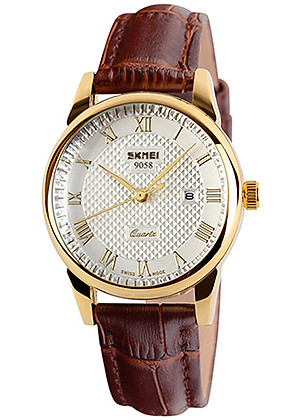 Đồng Hồ Cặp Đôi Dây Da SKMEI 9058 - DHA278